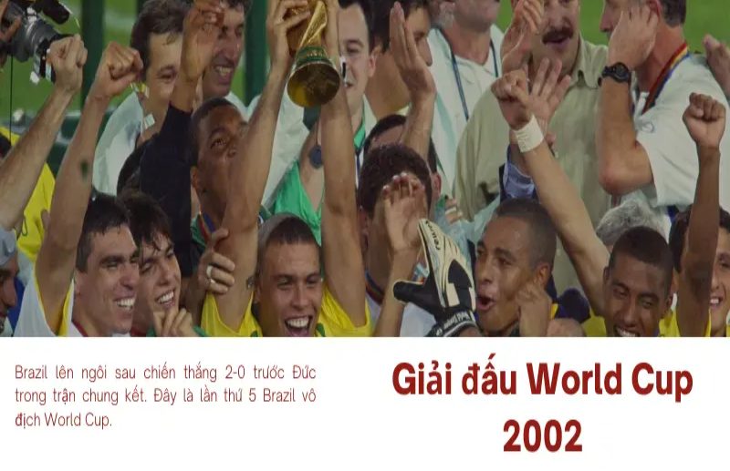 Brazil vô địch World Cup mấy lần? Lần 5